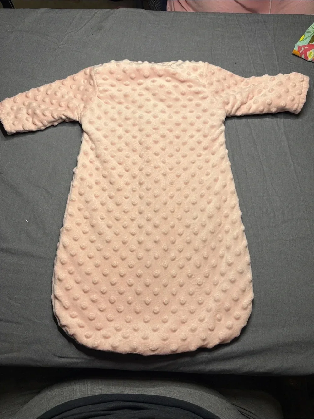 Plush Pink Unicorn Sleep Sack for Babies - Soft Zippered Wearable Blanket